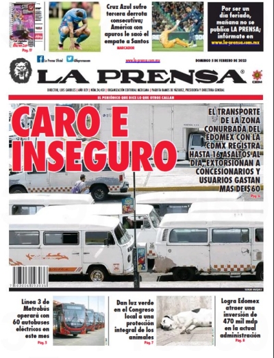 Portada La Prensa