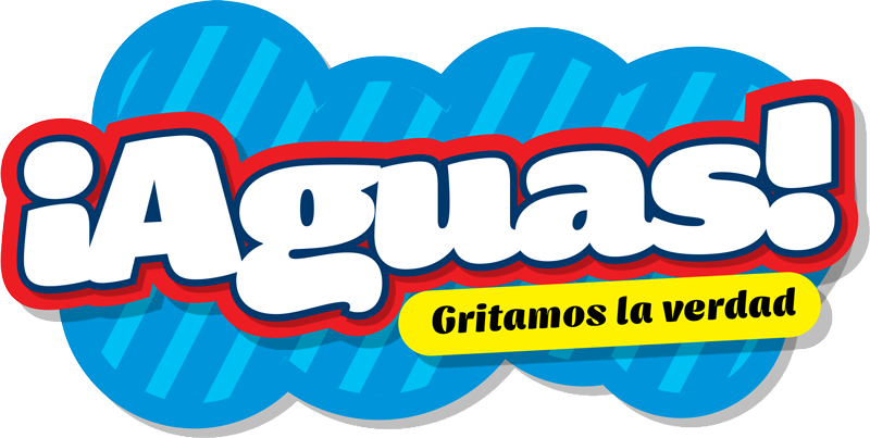 Logotipo Le Gritamos La Verdad aguas