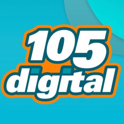 Logotipo 105digitalfm_tiktok